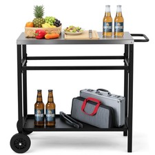 Outdoor Grill Dining Cart