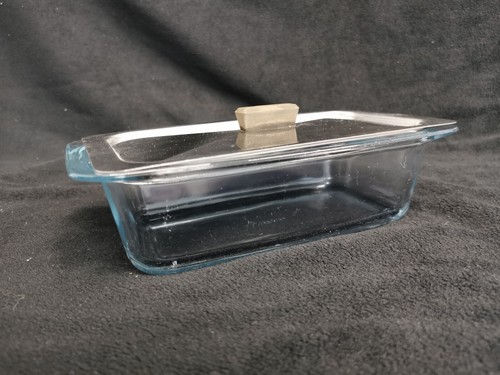 Pyrex style lidded glass - lidded,