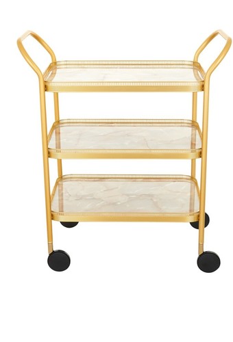 Kaymet trolley gold - gold, onyx