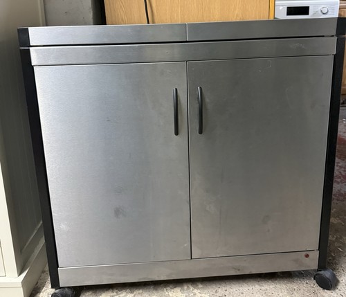 Heated hostess trolley with - heated,